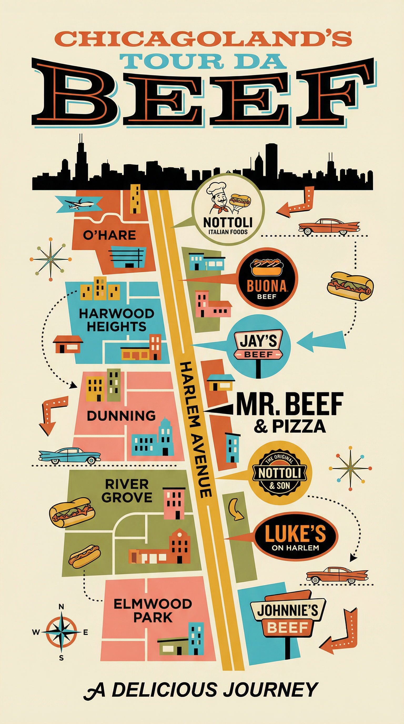 Tour DA BEEF Classic Tee